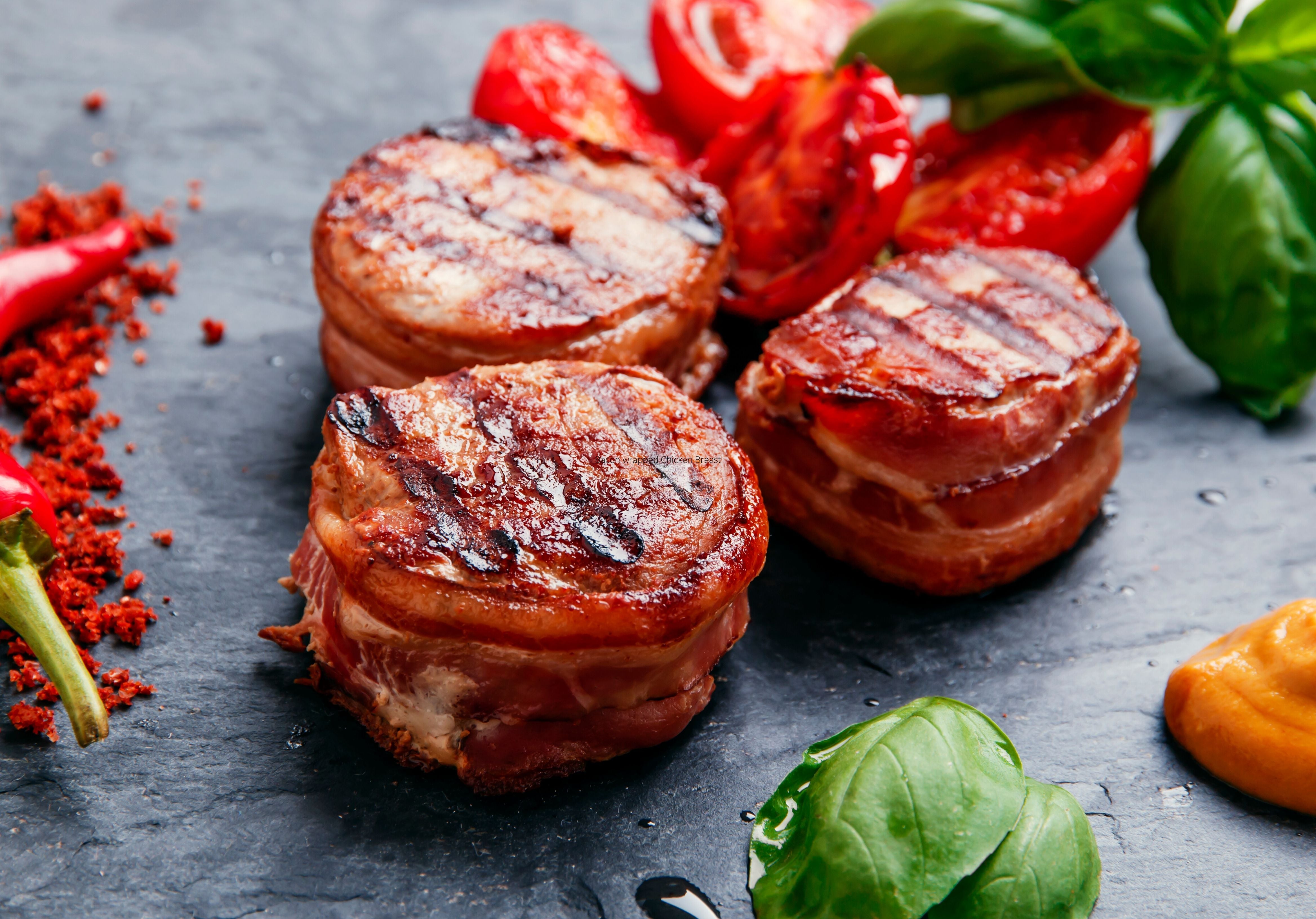 Bacon wrapped Chicken Breast